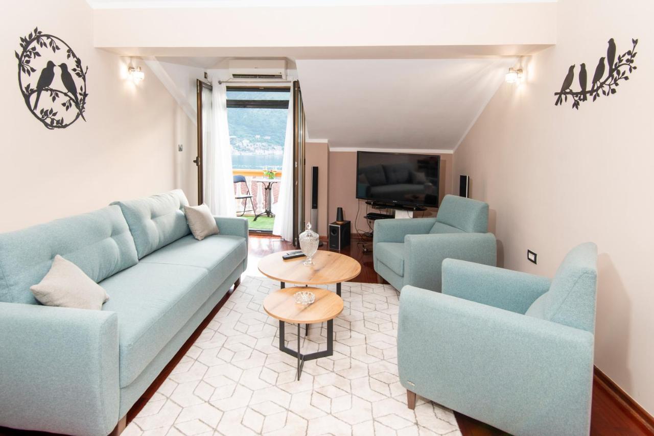 Apartment Ena With Amazing Sea View Kotor Buitenkant foto